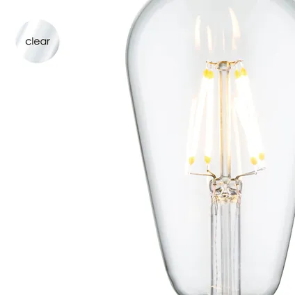 Home Sweet Home dimbare Led Drop E27 ST64 4W 440Lm 3000K Helder 3