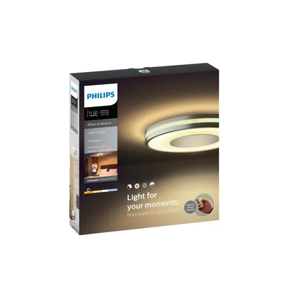Philips Hue plafondlamp Being aluminium 32W 2