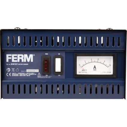 FERM BCM1021 Acculader 6V/12V -