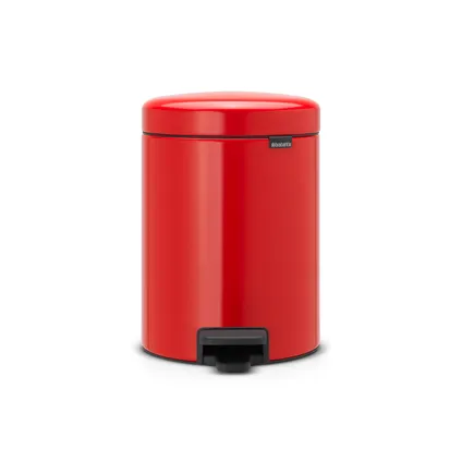 Brabantia pedaalemmer NewIcon 5L passion rood
