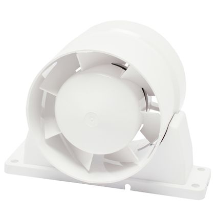 Sencys ventilateur Tube Ø100mm avec support CE 2pp