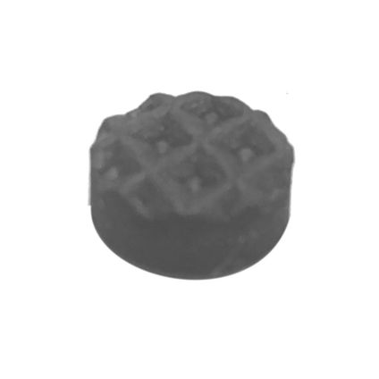 Anti-slip rubberpad 9mm zwart 30 stuks
