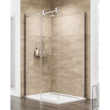 Cabine de douche Masterclass avec porte coulissante 120x90