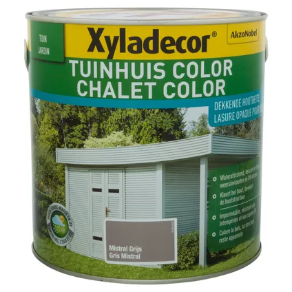 Xyladecor beits Chalet Color mistralgrijs mat 2,5L