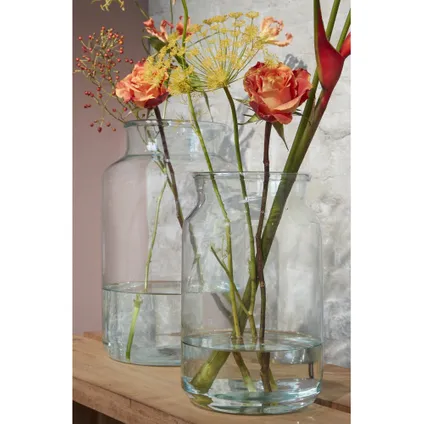Vase Mica Decorations Vienne - 18x18x30 cm - Transparent 5