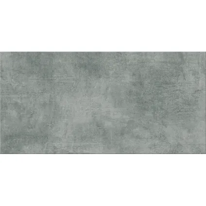 Wand- en vloertegel Dreaming - Keramiek - Donkergrijs - 30x60cm - Pakket inhoud 1,6m²