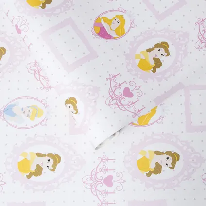 Disney Papierbehang Princess Frames meerkleurig 3
