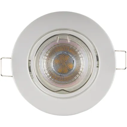 overspringen fabriek droom Sencys inbouwspot LED GU10 richtbaar 345 lum 1x5W 36° dimbaar rond wit