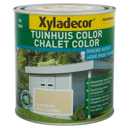 Xyladecor beits Chalet Color landelijk wit mat 1L