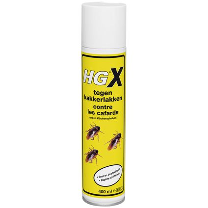 HG X insecticide kakkerlakken 400ml