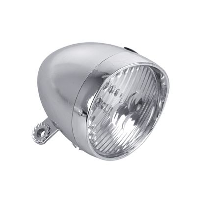 Dresco koplamp klassiek chroom LED