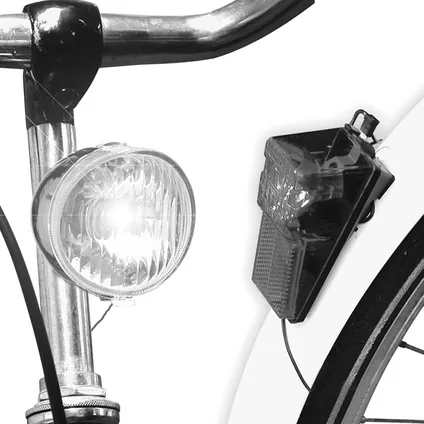 Set d'ampoules avant et arrière pour vélo Dresco 2