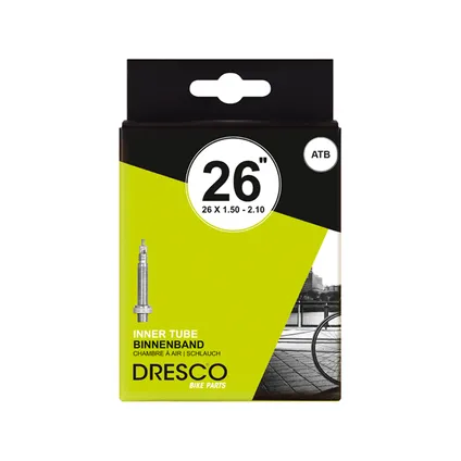 Chambre à air Dresco 26 x 1,50-2,10 (40/54-559) Sclave 32mm 2