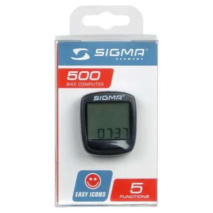 Compteur vélo Sigma Baseline 500 2