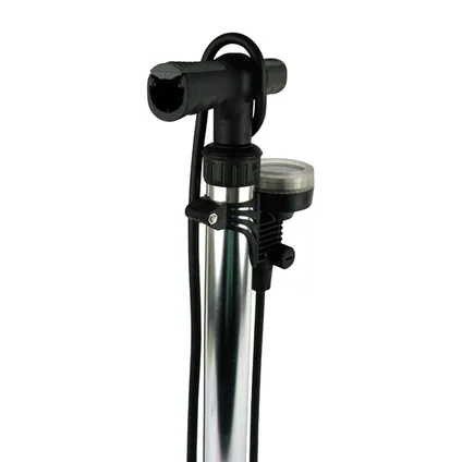 Dresco fietspomp met manometer 52cm 4