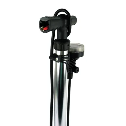 Dresco fietspomp met manometer 52cm 5