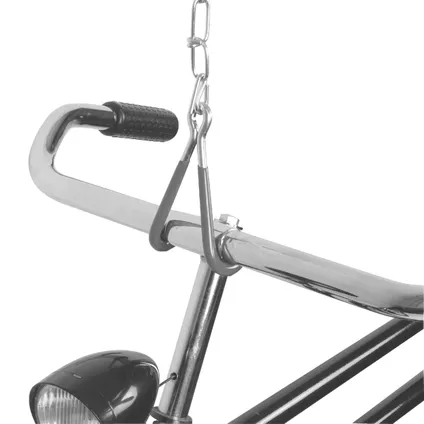 Kaarsen Speeltoestellen Trouwens Dresco ophanghaak aan ketting voor fiets 50cm – 2 stuks