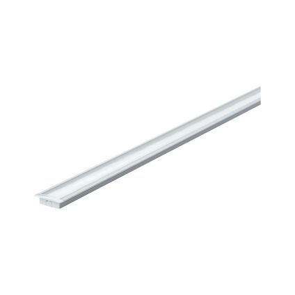 Profilé encastrable strip LED Floor Paulmann aluminium satin 200x27mm