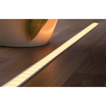 Profilé encastrable strip LED Floor Paulmann aluminium satin 200x27mm 2