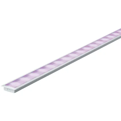 Profilé encastrable strip LED Floor Paulmann aluminium satin 200x27mm 3