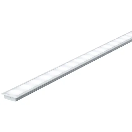 Profilé encastrable strip LED Floor Paulmann aluminium satin 200x27mm 4