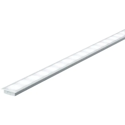 Profilé encastrable strip LED Floor Paulmann aluminium satin 200x27mm 18