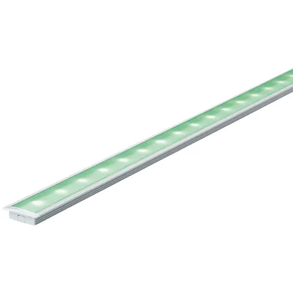 Profilé encastrable strip LED Floor Paulmann aluminium satin 200x27mm 22