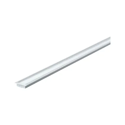 Profilé encastrable strip LED Floor Paulmann aluminium satin 100x27mm