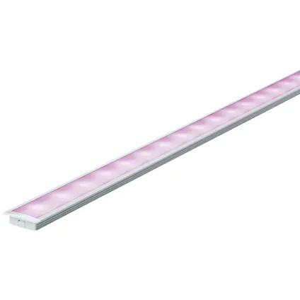 Profilé encastrable strip LED Floor Paulmann aluminium satin 100x27mm 8