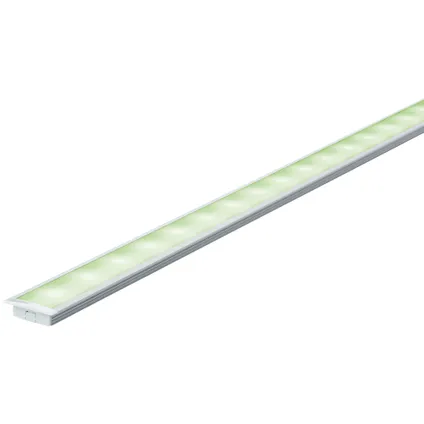 Profilé encastrable strip LED Floor Paulmann aluminium satin 100x27mm 9