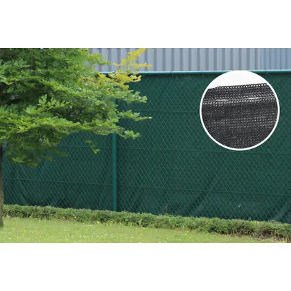 Giardino privacyscherm zichtdoek Ombra Zicht zwart 95x180cm 10m