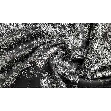 Stardust verduisterend gordijn zwart 140x260cm 3
