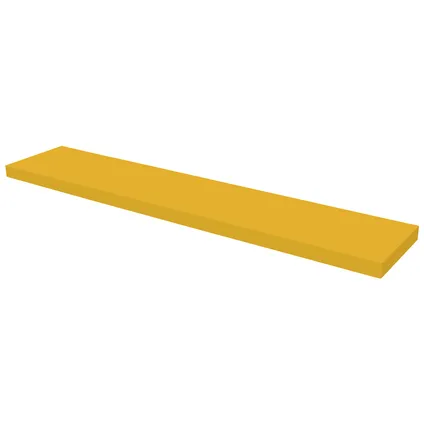 Duraline wandplank XL4 geel lak 38mm 118x23,5cm