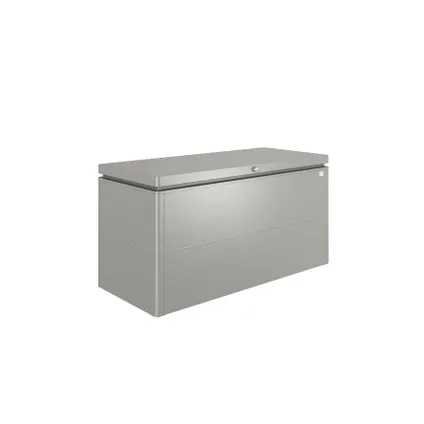 Coffre de Jardin Biohort LoungeBox 160 gris qrtz métallique 70x160cm