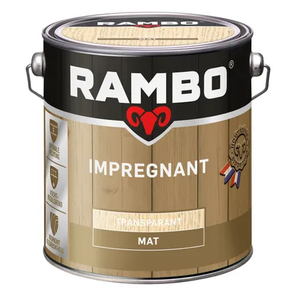 Rambo impregnant transparant 1200 kleurloos 2,5L 3