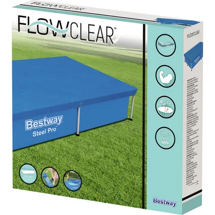 Bestway Flowclear couverture de piscine 221 x 150 cm 2
