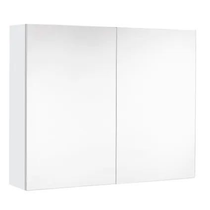 Armoire de toilette Allibert Look brillant blanc 80cm