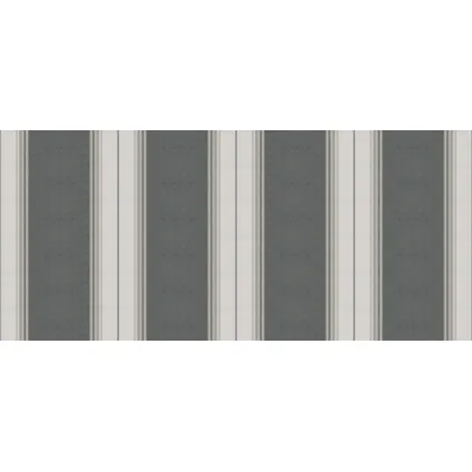 Store banne Domasol manuel F10 avec manivelle RAL 9001 et toile noir gris D402 500x300cm 2