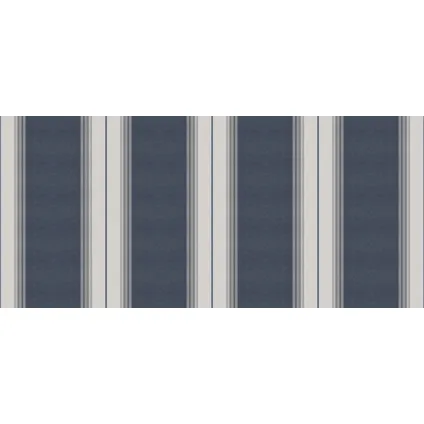 Store banne électrique Domasol Factor 10-A bleu/blanc fines rayures 500x250cm 500x250cm 2