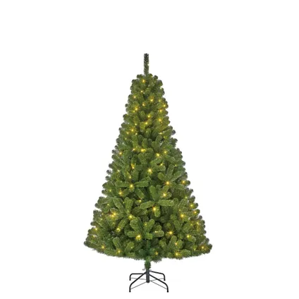Charlton kunstkerstboom groen LED 140L h185 d115 cm Trees - Black Box 2