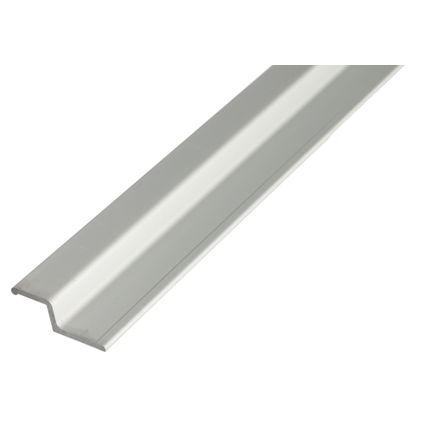 Profilé de poignée coudé Alberts aluminium 40x13x2x3,4mm 2m