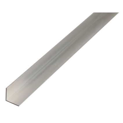 Profil d'angle Alberts aluminium blanc 15x10x1,0mm 2,6m