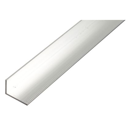 Profil d'angle Alberts aluminium nature 25x15x1,5mm 1m