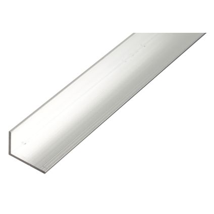 Profil d'angle Alberts aluminium nature 15x10x1,5mm 1m