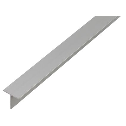 Alberts BA-profiel T-vorm aluminium natuur 20x20x1,5mm 2,6m