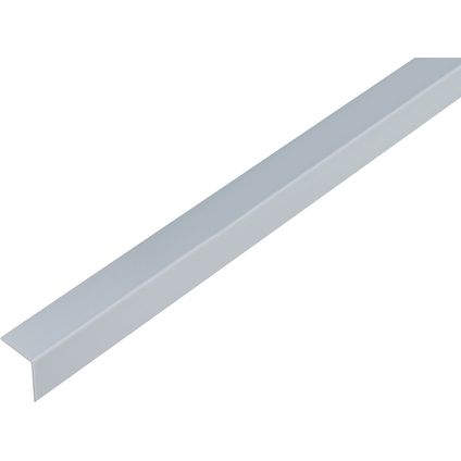 Alberts profil d'angle PVC gris 20x20x1mm 1m