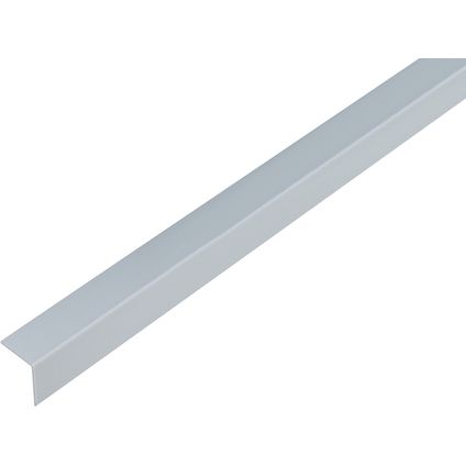 Alberts profil d'angle PVC gris 20x20x1mm 2,6m