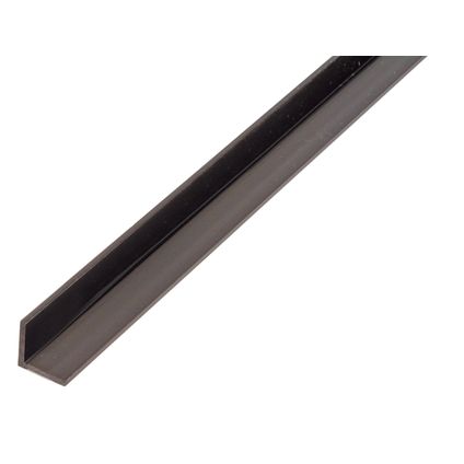 Alberts profil d'angle PVC noir 30x30x1mm 1m
