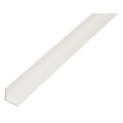 Cornière Alberts plastique blanche 50x50x1,5mm 1m