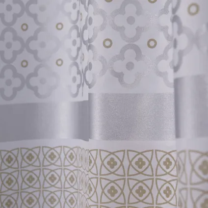 Sealskin douchegordijn Marrakech polyester zilver/goud 180x200cm 4